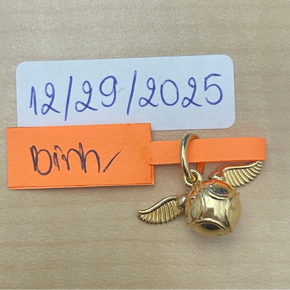 Pandora Harry Potter Golden Snitch pendant - Picture 9 of 9